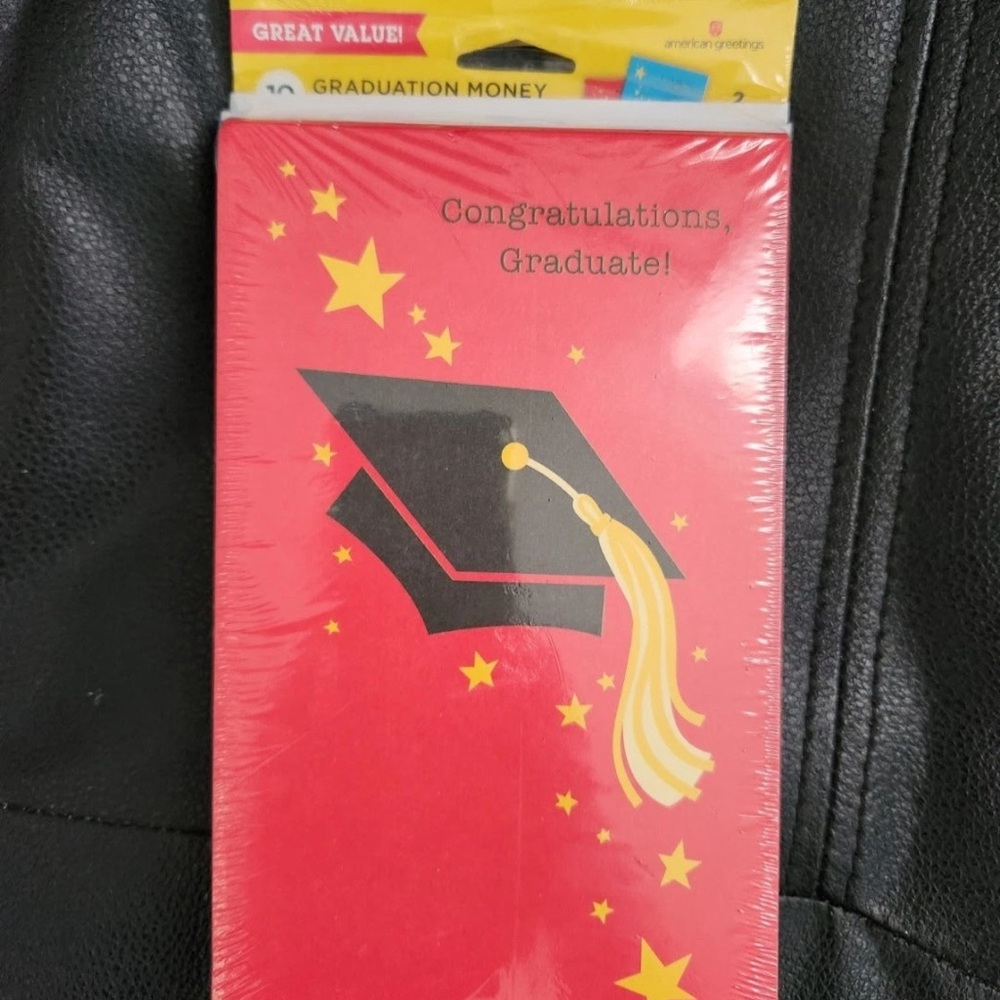 American Greetings Graduation Card Money Holders 10 Gift Card Holder